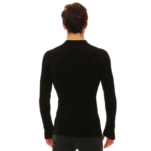 XTM - Mens Zip Neck Black