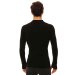 XTM - Mens Zip Neck Black