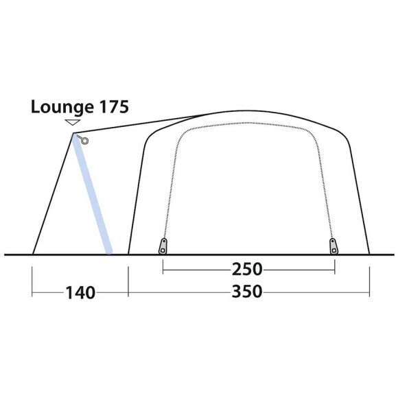 Outwell - Oakdale 5PA Lufttelt