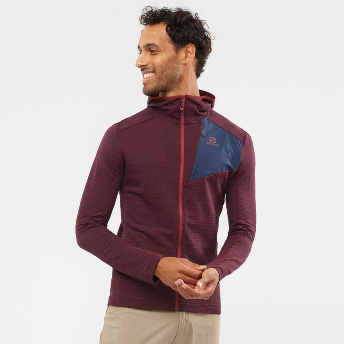 Salomon outline 2025 full zip hoodie