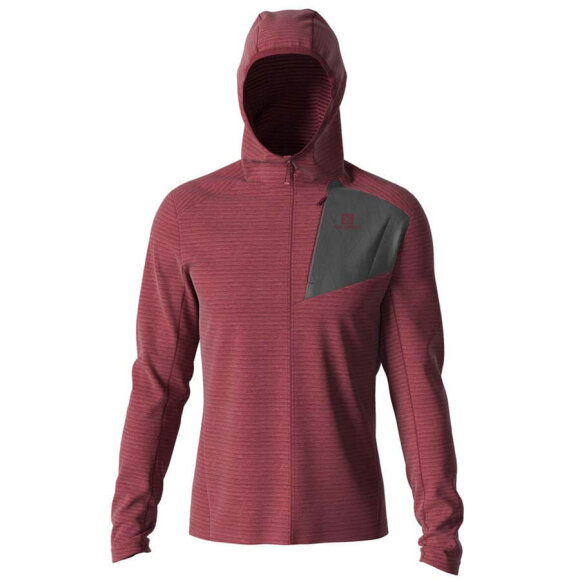 Salomon - Outline FZ Hoodie M Carbanet/Indigo