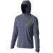 Salomon - Outline FZ Hoodie M Mellemlag