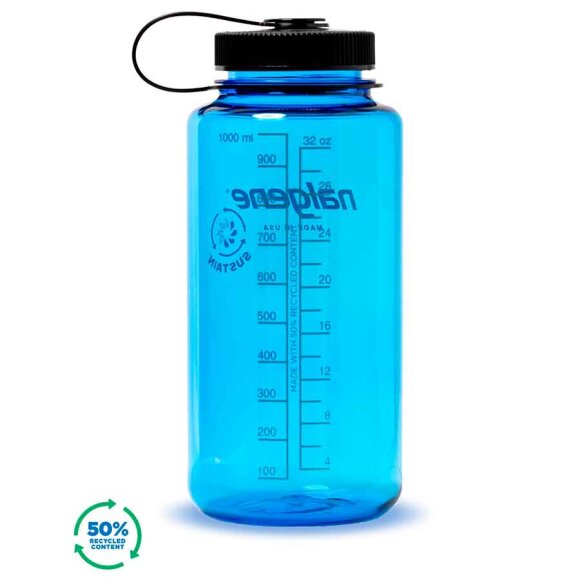 Nalgene - Wide Mouth Sustain 1000 ml Slate Blue