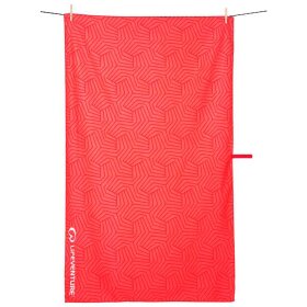 LifeVenture - Recycled SoftFibre Trek Towel Red