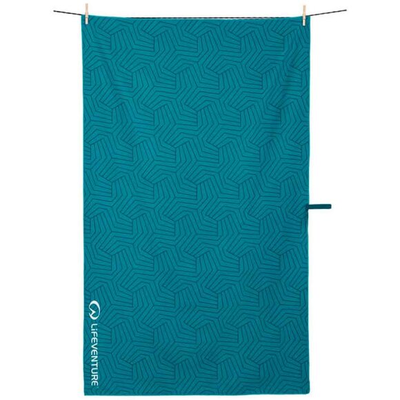 LifeVenture - Recycled SoftFibre Trek Towel Teal