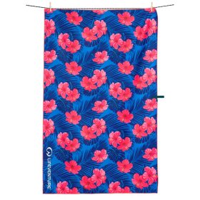 LifeVenture - Recycled Soft Fibre letvægtshåndklæde med blomster