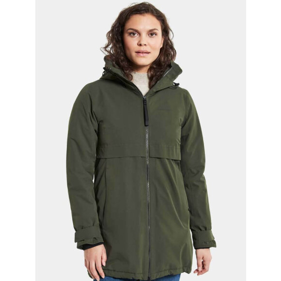 Didriksons - Helle Womens Parka Deep Green