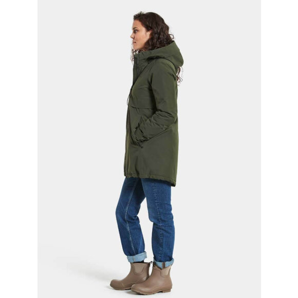 Didriksons - Helle Womens Parka Deep Green