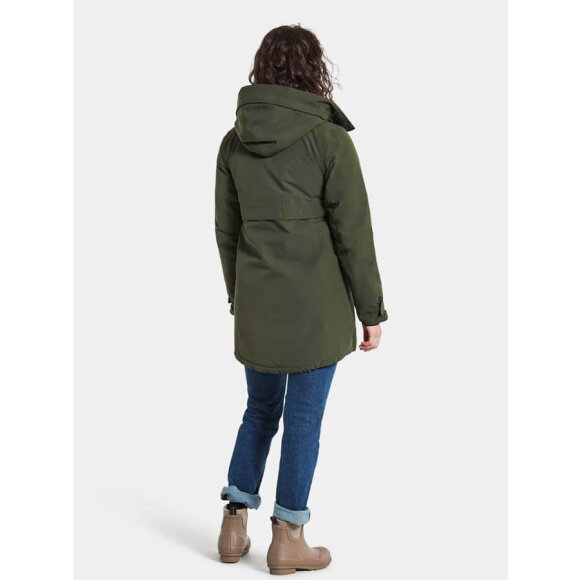 Didriksons - Helle Womens Parka Deep Green