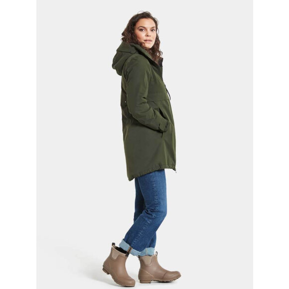 Didriksons - Helle Womens Parka Deep Green