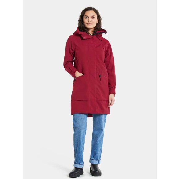 Didriksons - Ilma Womens Parka Ruby Red