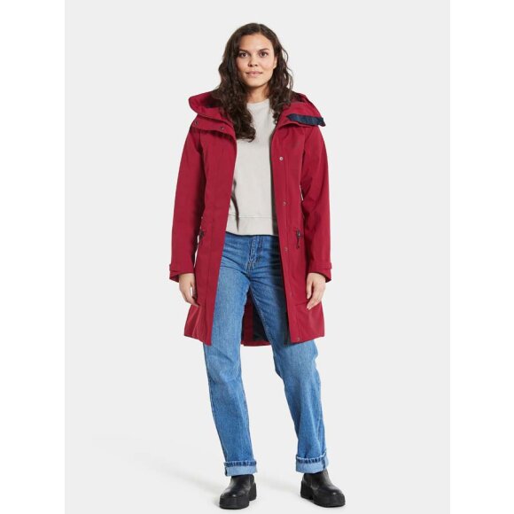 Didriksons - Ilma Womens Parka Ruby Red