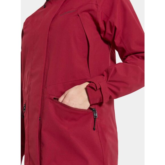 Didriksons - Ilma Womens Parka Ruby Red