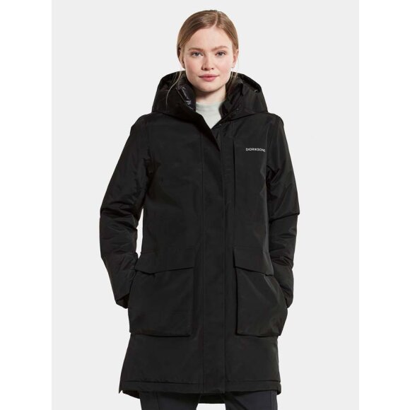 Didriksons - Leya Womens Parka Black