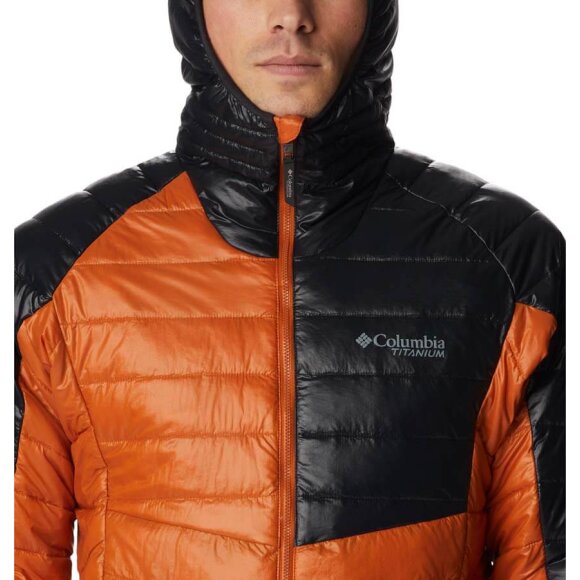 Columbia Sportswear - Platinum Peak Hooded Jacket Orange/sort