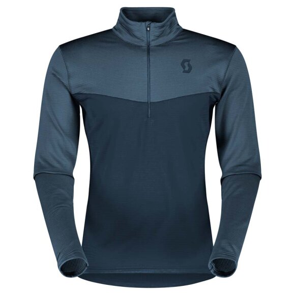 Scott - Defined Light M Pullover Blue