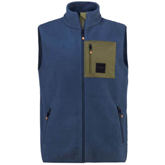 Bula - BaseCamp Fleece Vest Denim