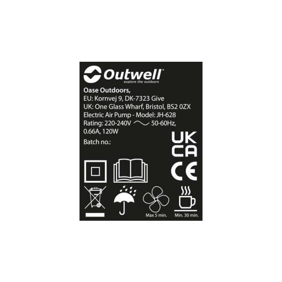 Outwell - Superior Double M. pumpe