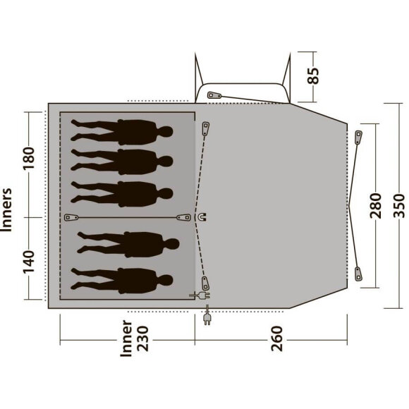 Outwell - Nevada 5PE 2023