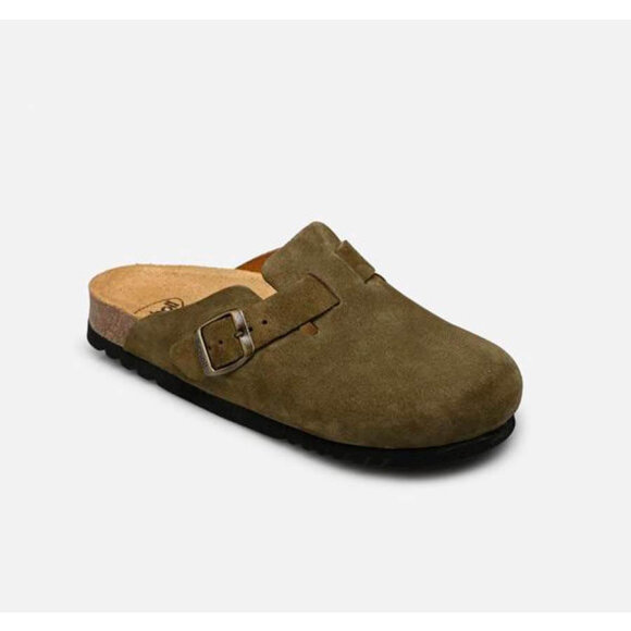 Scholl - Fae Suede Khaki