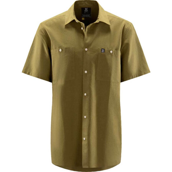 Haglöfs - Curious Hemp SS Shirt M Olive