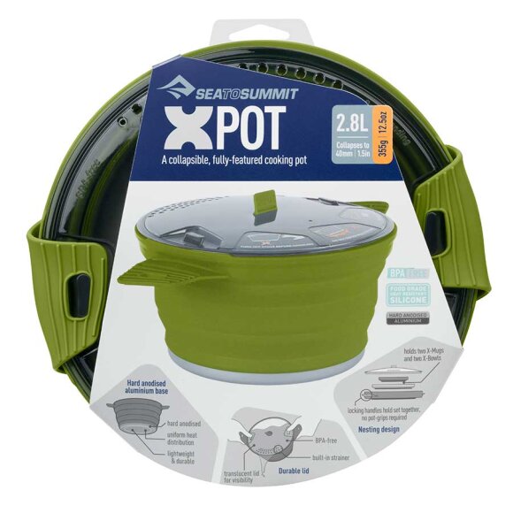 Sea To Summit - X-pot 2,8L Olive