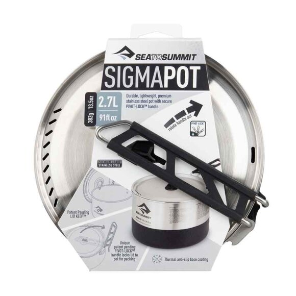 Sea To Summit - Sigma Pot 2,7L Silver