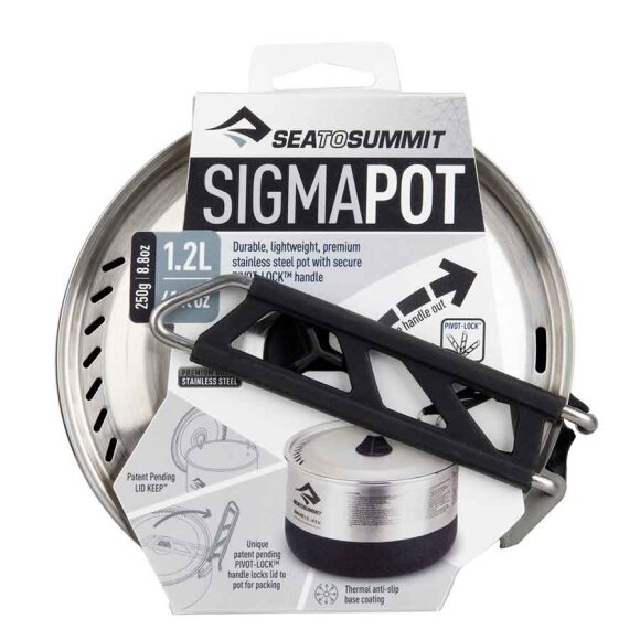 Sea To Summit - Sigma Pot 1,2 L Silvere