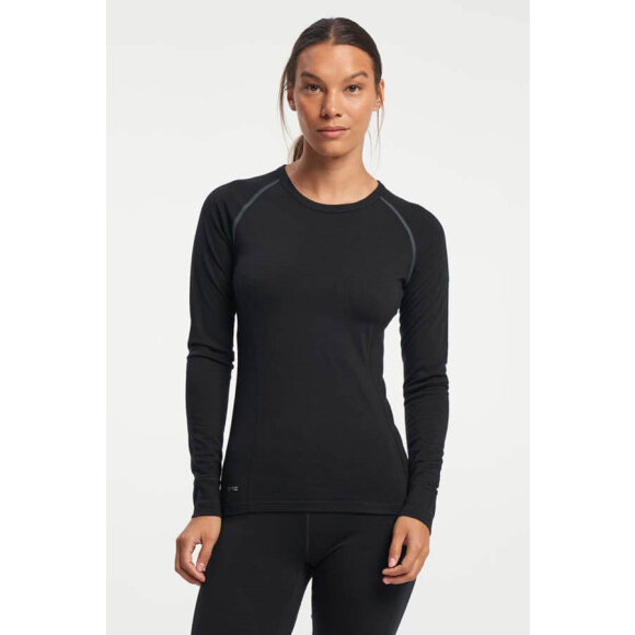 Tenson - Svensk outdoorbrand - outdoortøj - W Himalaya Merino Top Black