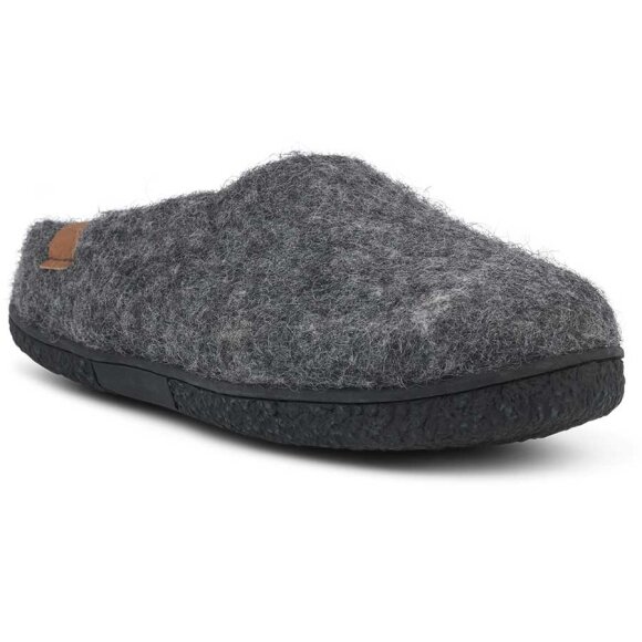 Green Comfort - Tibet Wool Slippers m gummisål