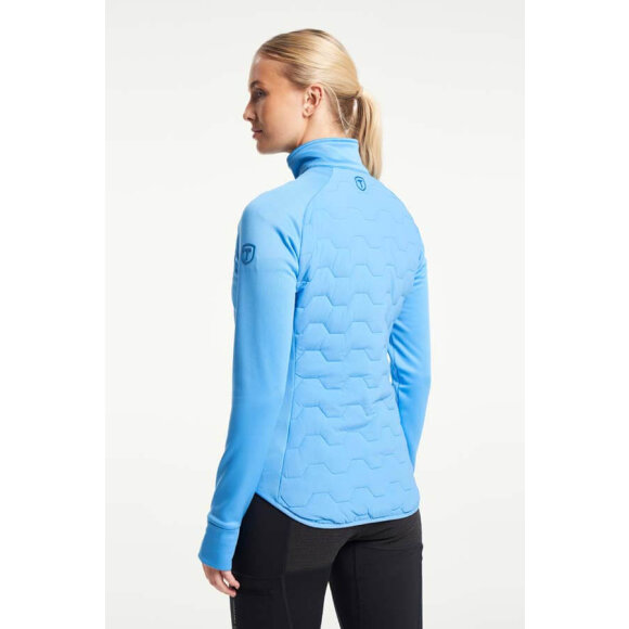 Tenson - Svensk outdoorbrand - outdoortøj - Txlite Hybrid Zip W Azure Blue