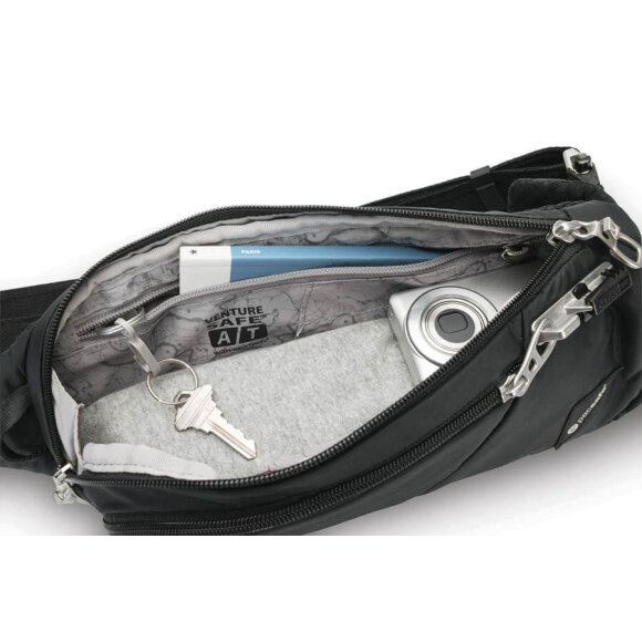 Pacsafe - Vibe 150 Cross body Jet Black