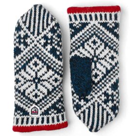 Hestra - Nordic Wool Mitten Mellanblå