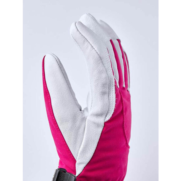 Hestra - Heli Ski Female 5 fing Fuchsia