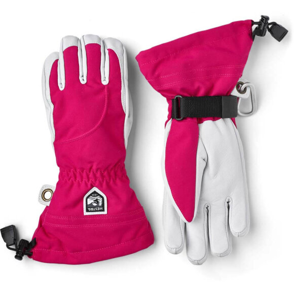 Hestra - Heli Ski Female 5 fing Fuchsia