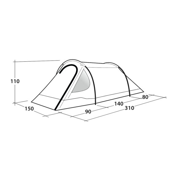 Outwell - Earth 2 telt model 2024