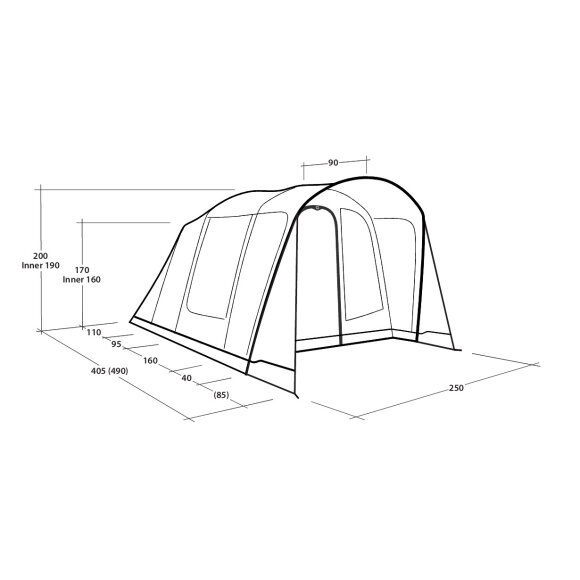 Outwell - Sunhill 3 Air 2024