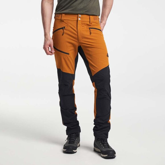 Tenson - Svensk outdoorbrand - outdoortøj - M Himalaya Stretch Pant Orange/sort