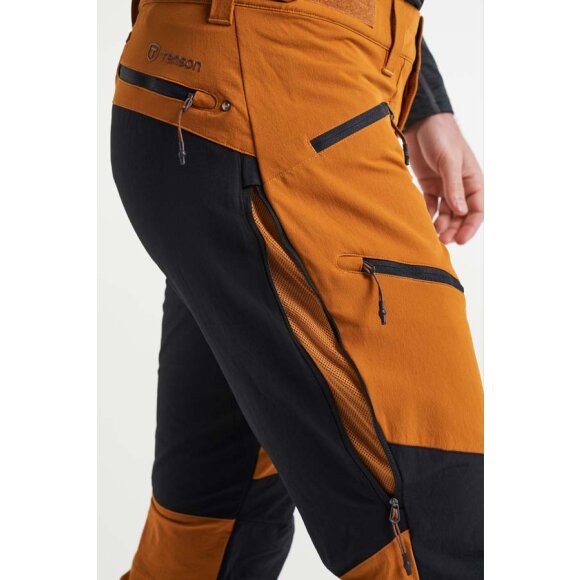 Tenson - Svensk outdoorbrand - outdoortøj - M Himalaya Stretch Pant Orange/sort