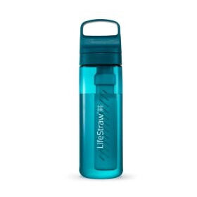 LifeStraw - Go 2.0 Water Filter Bottle Laguna Teal Drikkeflaske