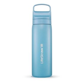 LifeStraw - Go Stainless Steel 500 ml. Icelandic Blue Vandrensning