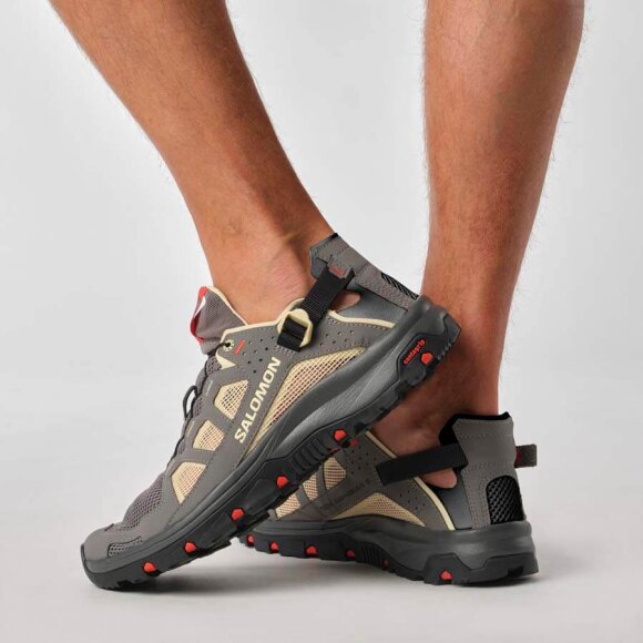 Salomon - Techamphibian 5 Pewter/Moth/Fiery Red