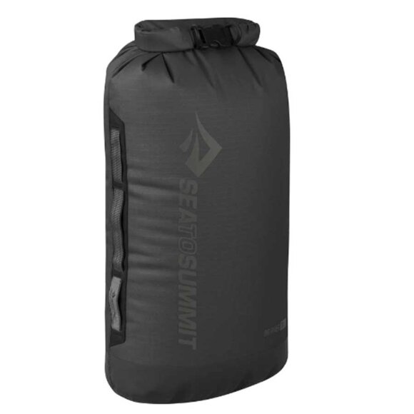 Vandtæt Pose Big River Dry Bag 20L Jetblack