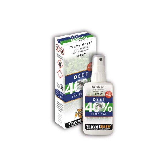 TravelDEET 40% 60 ml. Myggespray