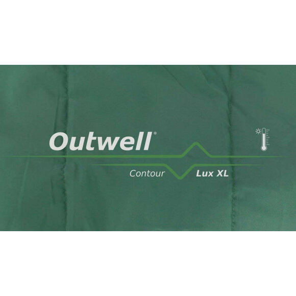 Outwell Contour Lux XL Grøn Stor Sovepose