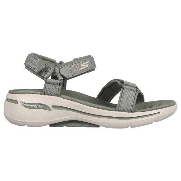 Skechers Go Walk Arch Fit Cruise Olive Sandal