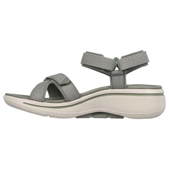 Skechers Go Walk Arch Fit Cruise Olive Sandal