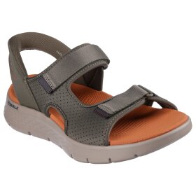 Go Walk Flex Sandal Olive