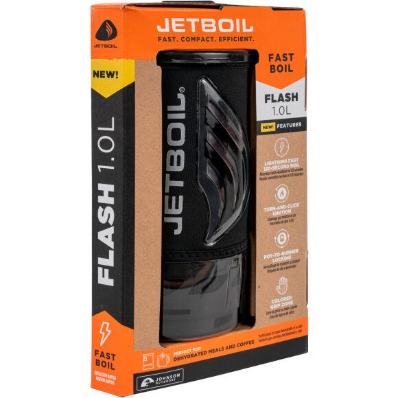 Flash 1.0L Carbon brænder