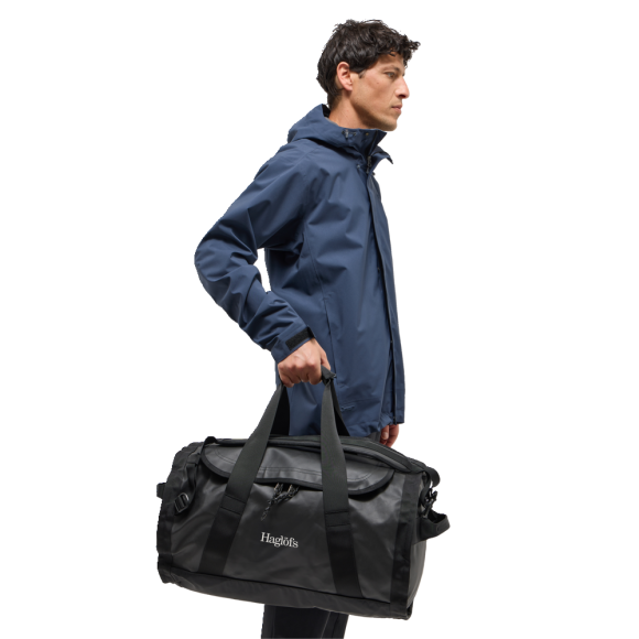 Haglöfs lille sort duffelbag Lava 50